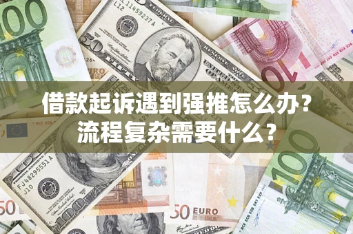 北京借款起诉遇到强推怎么办？流程复杂需要什么？