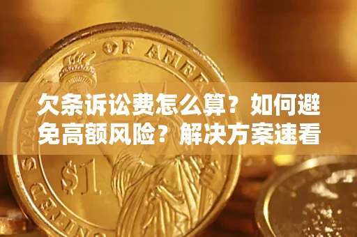北京欠条诉讼费怎么算？如何避免高额风险？解决方案速看！