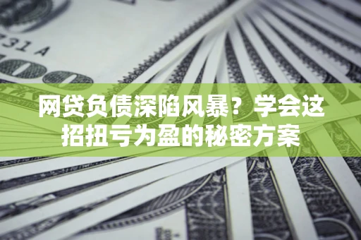 北京网贷负债深陷风暴？学会这招扭亏为盈的秘密方案